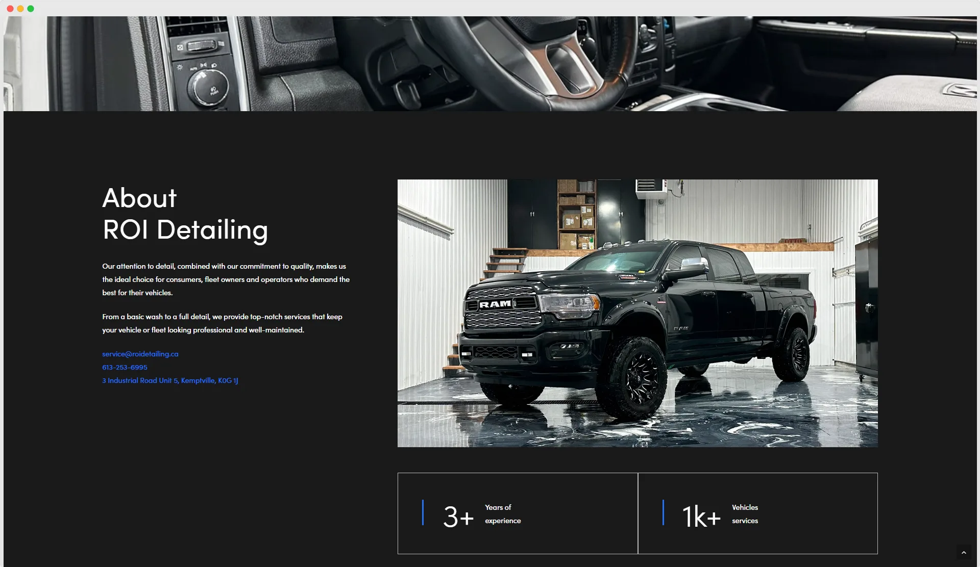 ROI Detailing