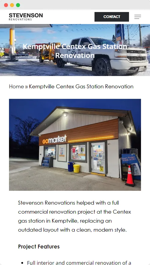 Stevenson Renovations
